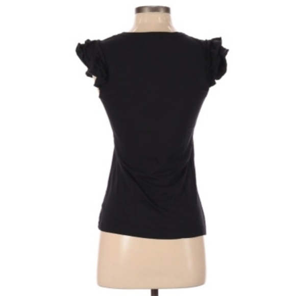 Juicy Couture Ruffled Short Sleeve Top - Picture 2 of 9